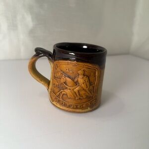 Stonebridge Pottery Tintagel Knight 3D Pottery Mug